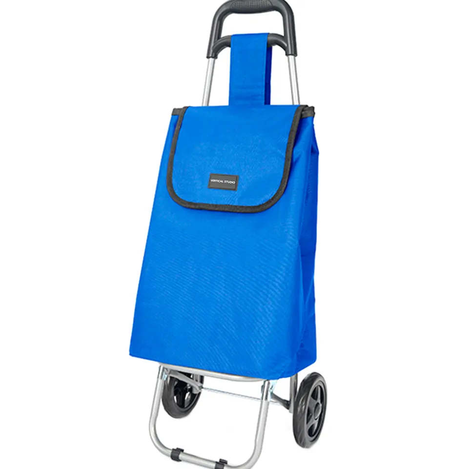 VERTICAL STUDIO klappbarer Einkaufstrolley 35 L royal