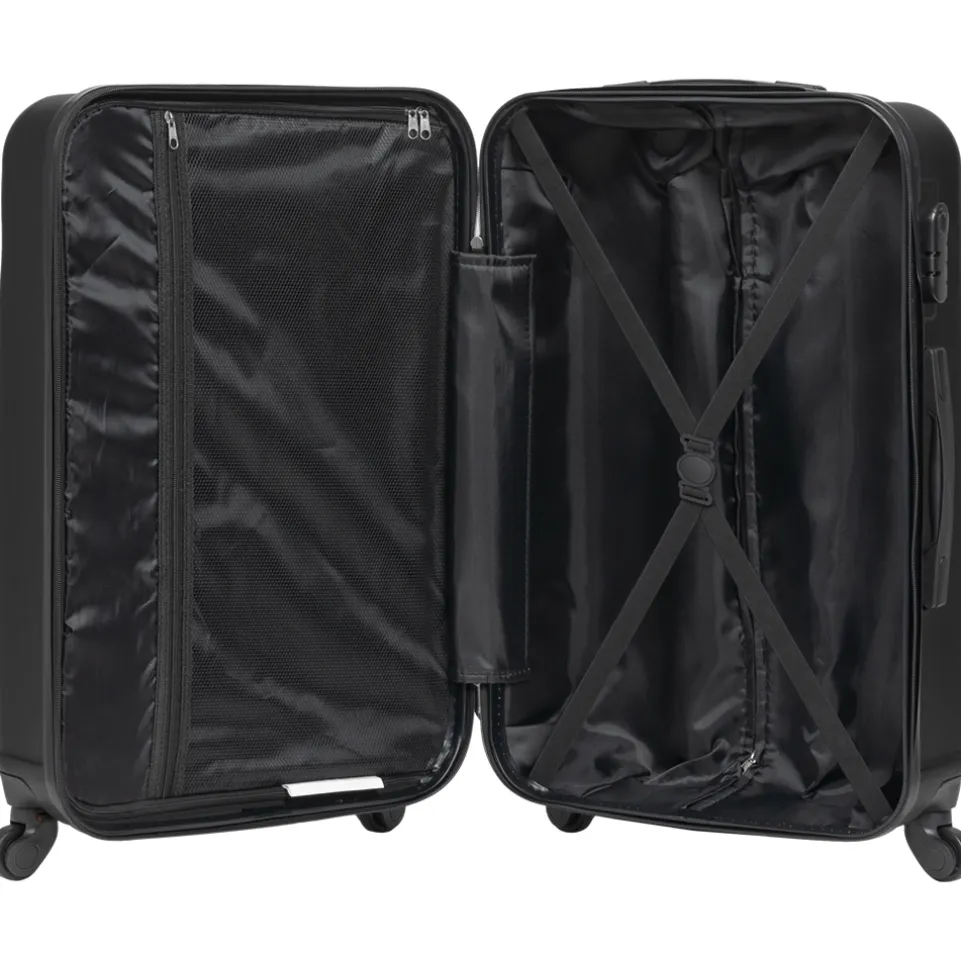 VERTICAL STUDIO "Reykjavik" Koffer 3er-Set 20" 25" 28" schwarz
