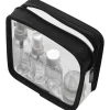 VERTICAL STUDIO "Terråk" Kosmetiktasche mit Reiseflaschen schwarz