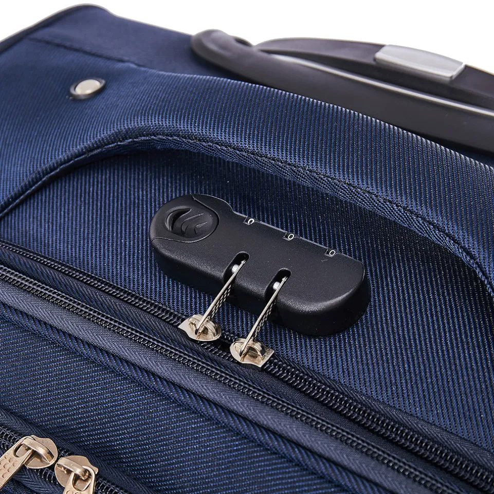 VERTICAL STUDIO "Tromso" 20" 24" 28" Stoffkoffer 3er-Set navy