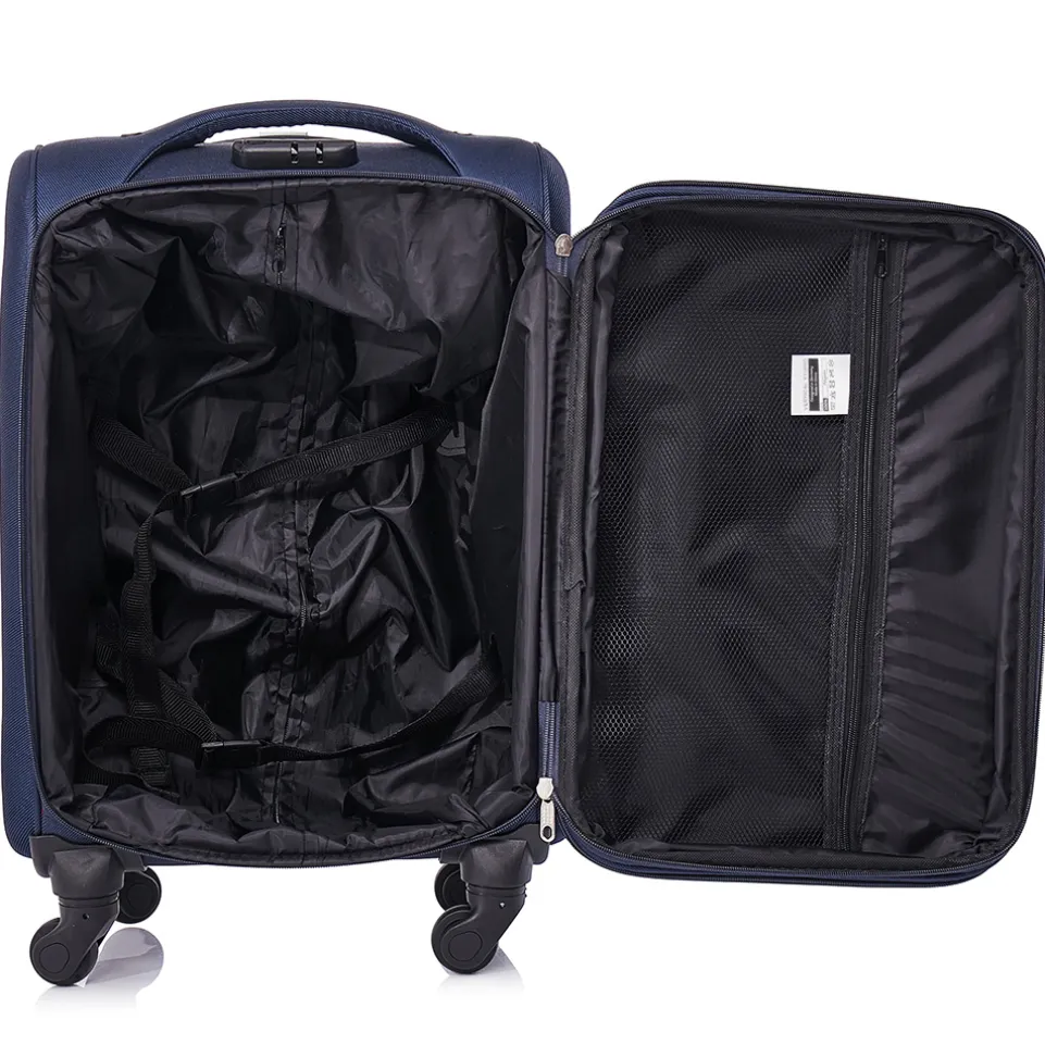 VERTICAL STUDIO "Tromso" 20" 24" 28" Stoffkoffer 3er-Set navy