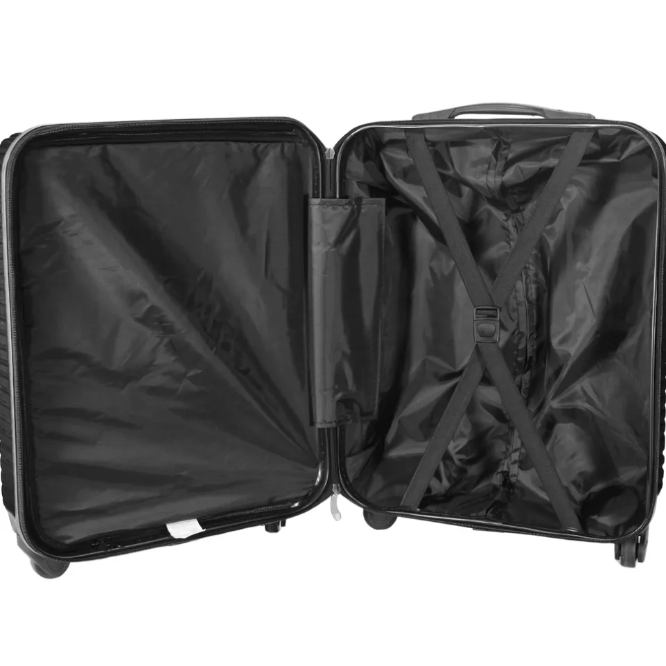 VERTICAL STUDIO "Uppsala" Koffer 3er-Set 20" 24" 28" schwarz