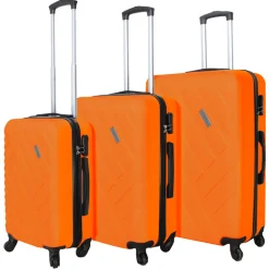 VERTICAL STUDIO "Vantaa" Koffer 3er-Set 20" 24" 28" orange