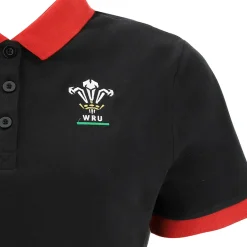 Wales WRU macron Rugby Damen Polo-Shirt 58195719