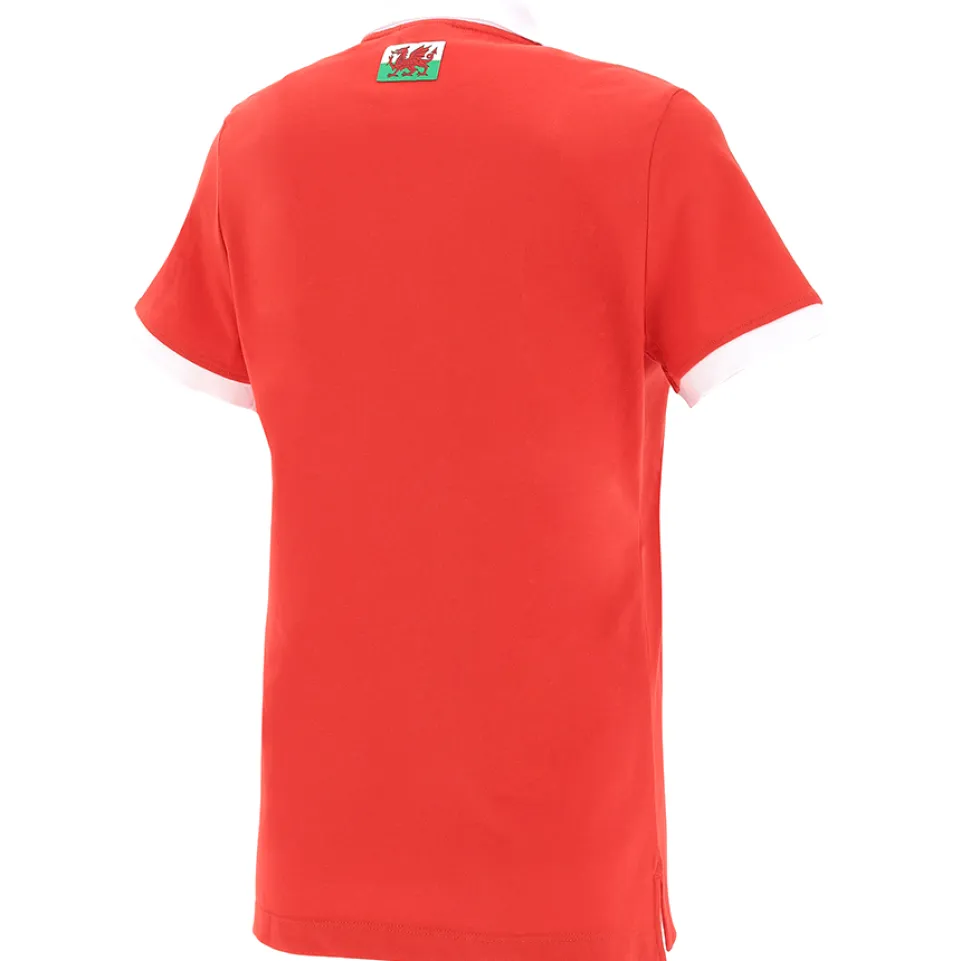 Wales WRU macron Rugby Damen Polo-Shirt 58195720