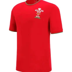 Wales WRU macron Rugby Kinder Trainings Trikot 58140002