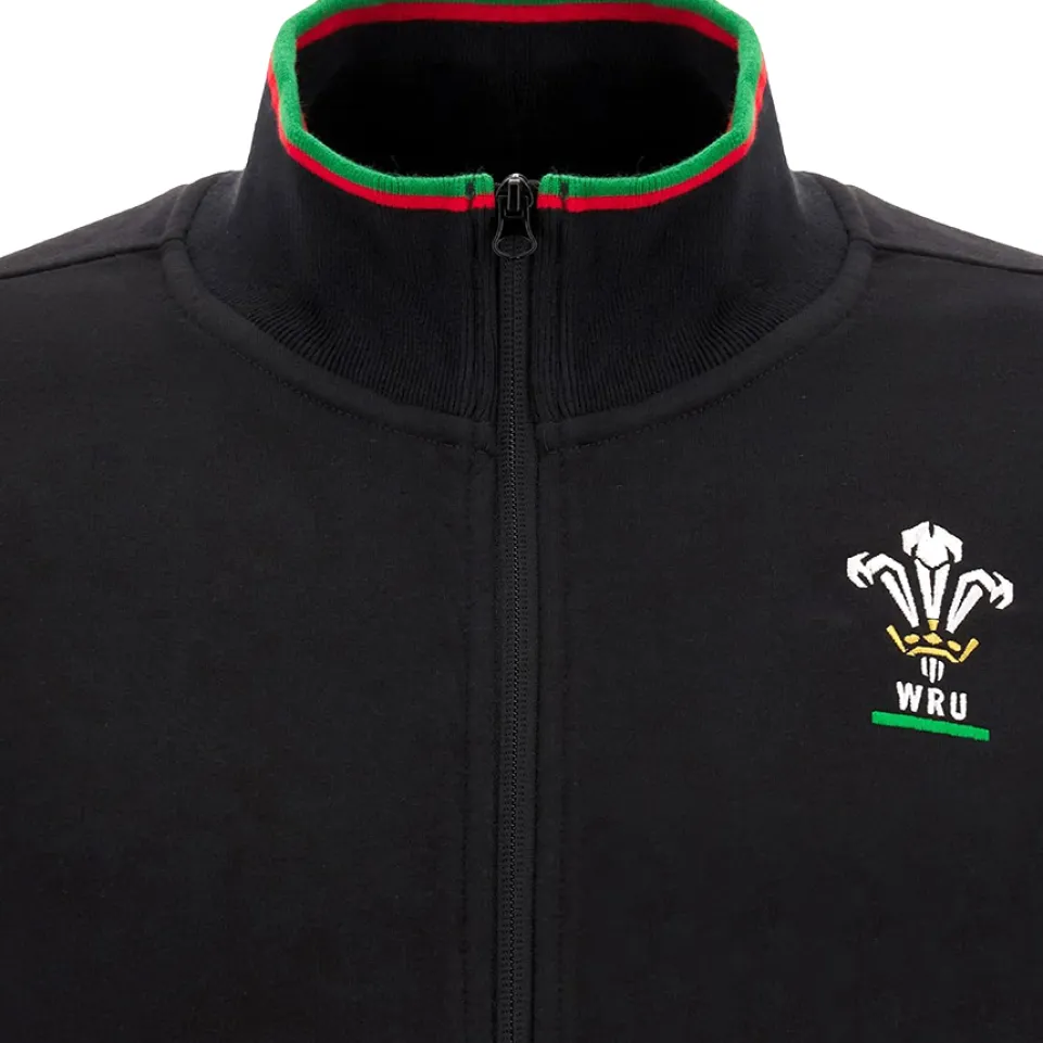 Wales WRU macron Rugby XV Herren Sweat Jacke 58195712