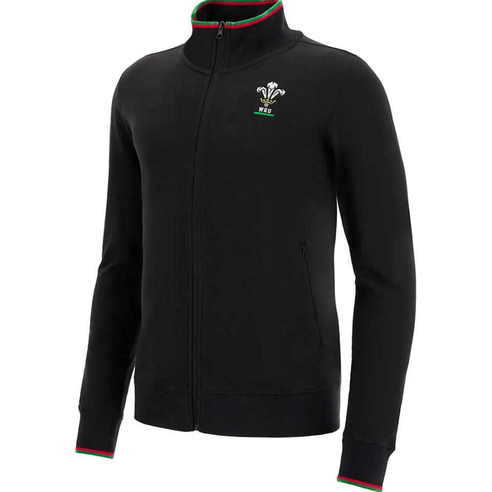 Wales WRU macron Rugby XV Herren Sweat Jacke 58195712
