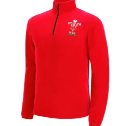 Wales WRU macron Rugby XV Kinder Fleece Sweatshirt 58140006