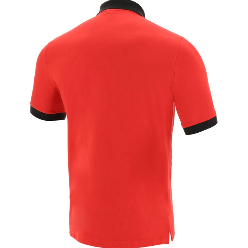 Wales WRU macron Rugby XV Kinder Polo-Shirt 58195687