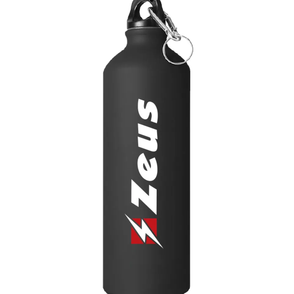Zeus Aluminium Trinkflasche 0,8l Schwarz