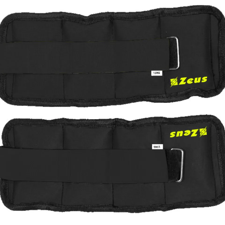 Zeus Arm- und Bein-Fitness-Gewichtsmanschetten 1,5 kg 2 Stück