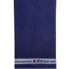 Zeus Badehandtuch Baumwolle 155 x 100 cm navy