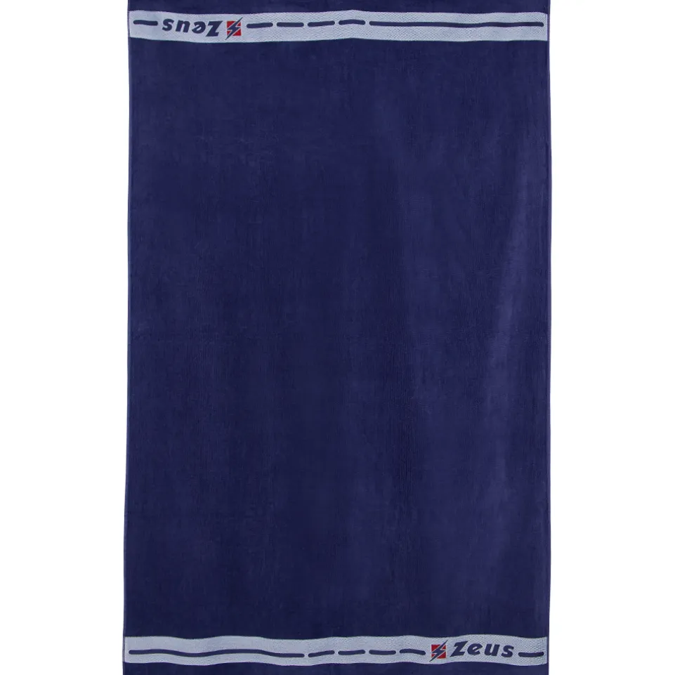 Zeus Badehandtuch Baumwolle 155 x 100 cm navy