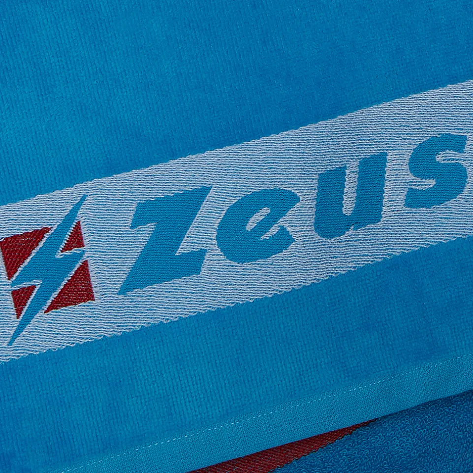 Zeus Badehandtuch Baumwolle 155 x 100 cm blau