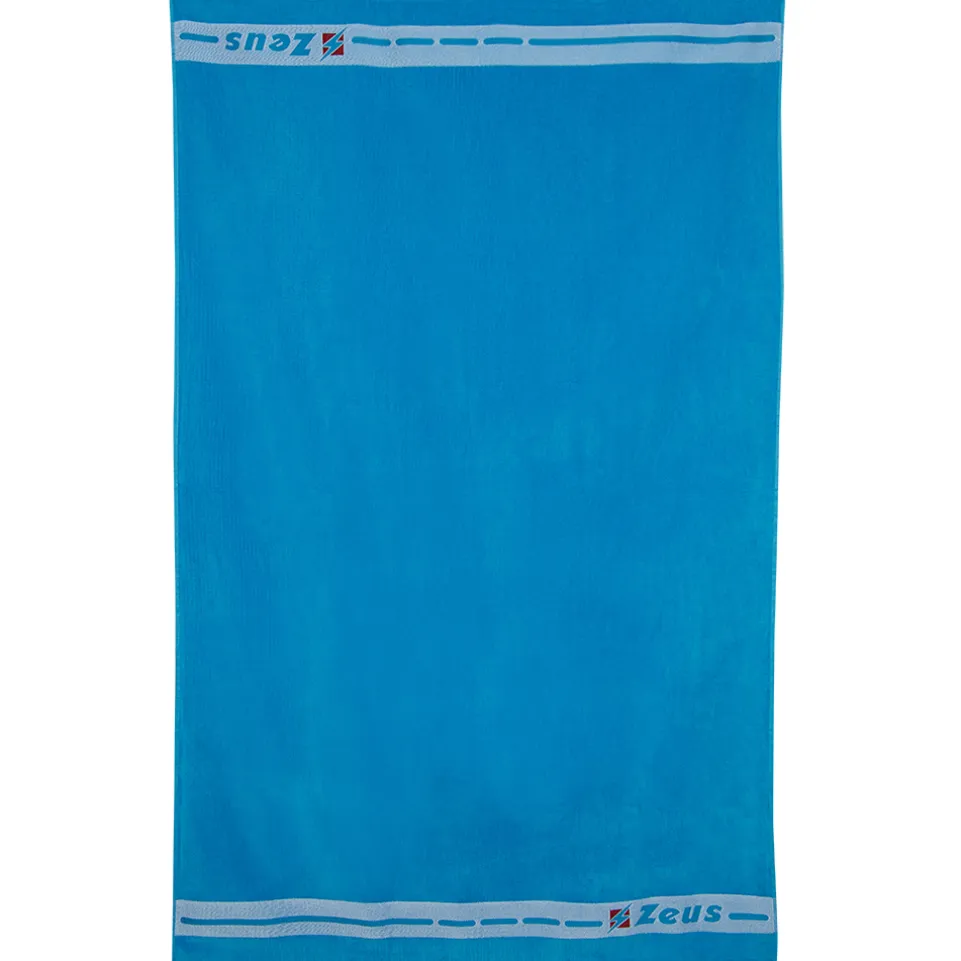 Zeus Badehandtuch Baumwolle 155 x 100 cm blau