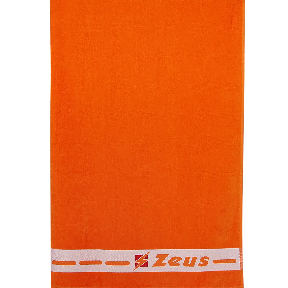 Zeus Badehandtuch Baumwolle 155 x 100 cm orange