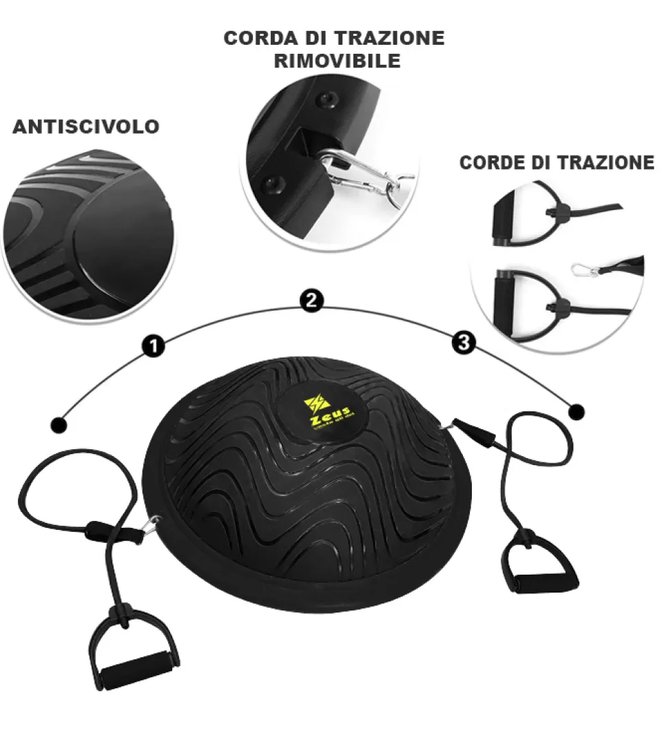 Zeus Ball Balance Trainer mit Expander