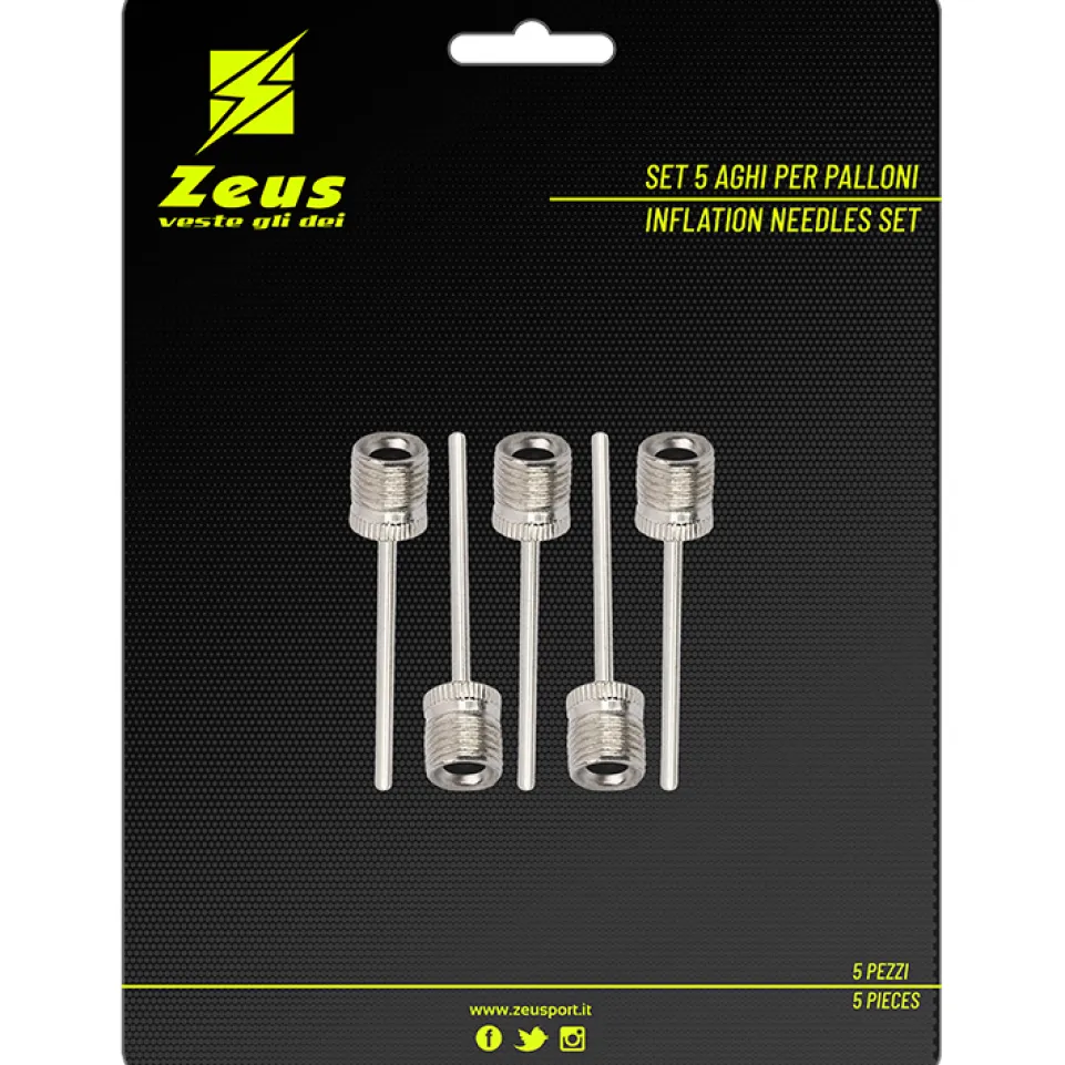 Zeus Ballnadeln 5er Set