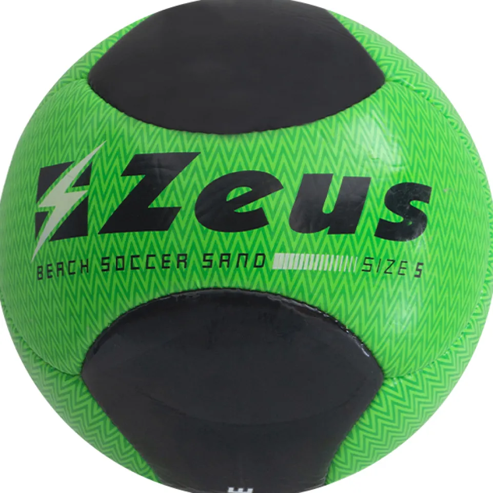 Zeus Beach Soccer Fußball Neon Grün Schwarz