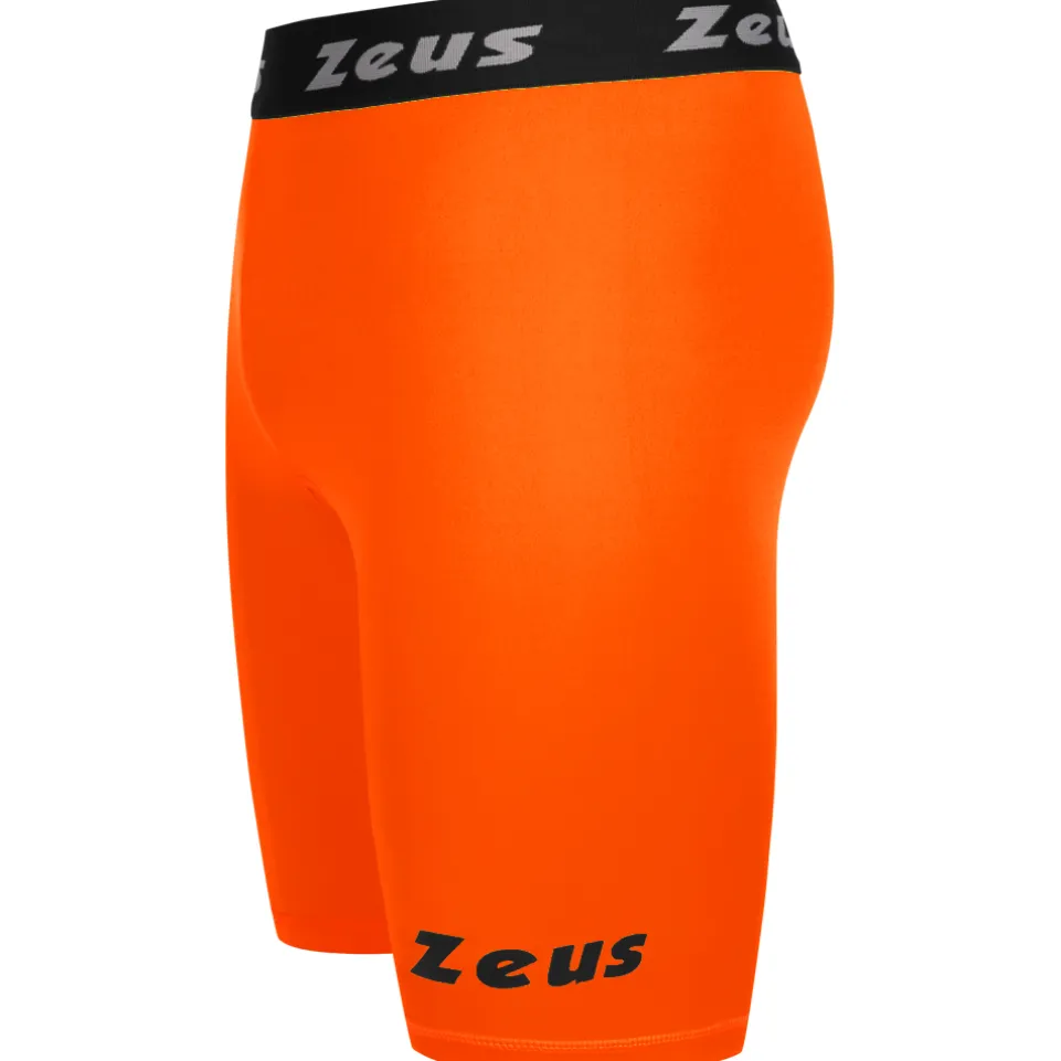 Zeus Bermuda Elastic Pro Herren Tights neonorange