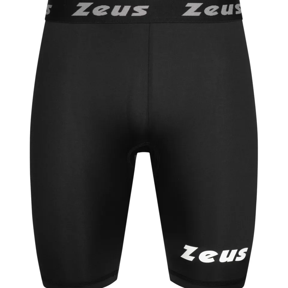 Zeus Bermuda Elastic Pro Herren Tights schwarz