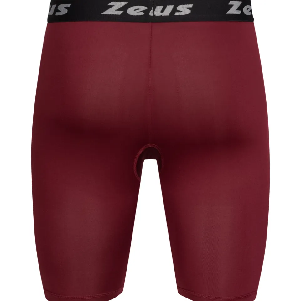 Zeus Bermuda Elastic Pro Herren Tights dunkelrot