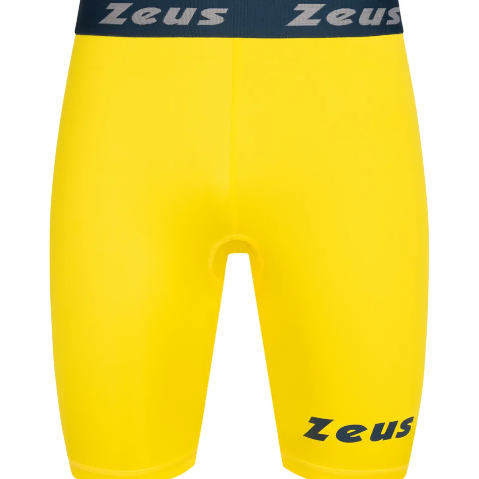 Zeus Bermuda Elastic Pro Herren Tights gelb
