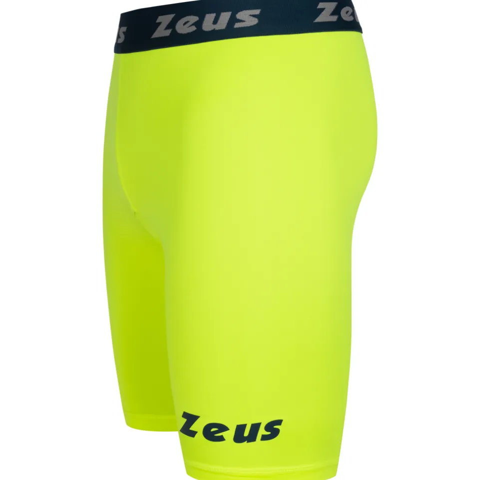 Zeus Bermuda Elastic Pro Herren Tights neongelb