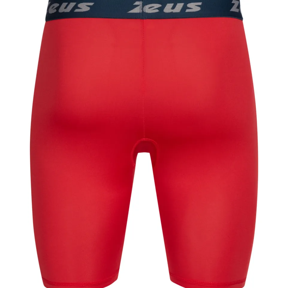 Zeus Bermuda Elastic Pro Herren Tights rot