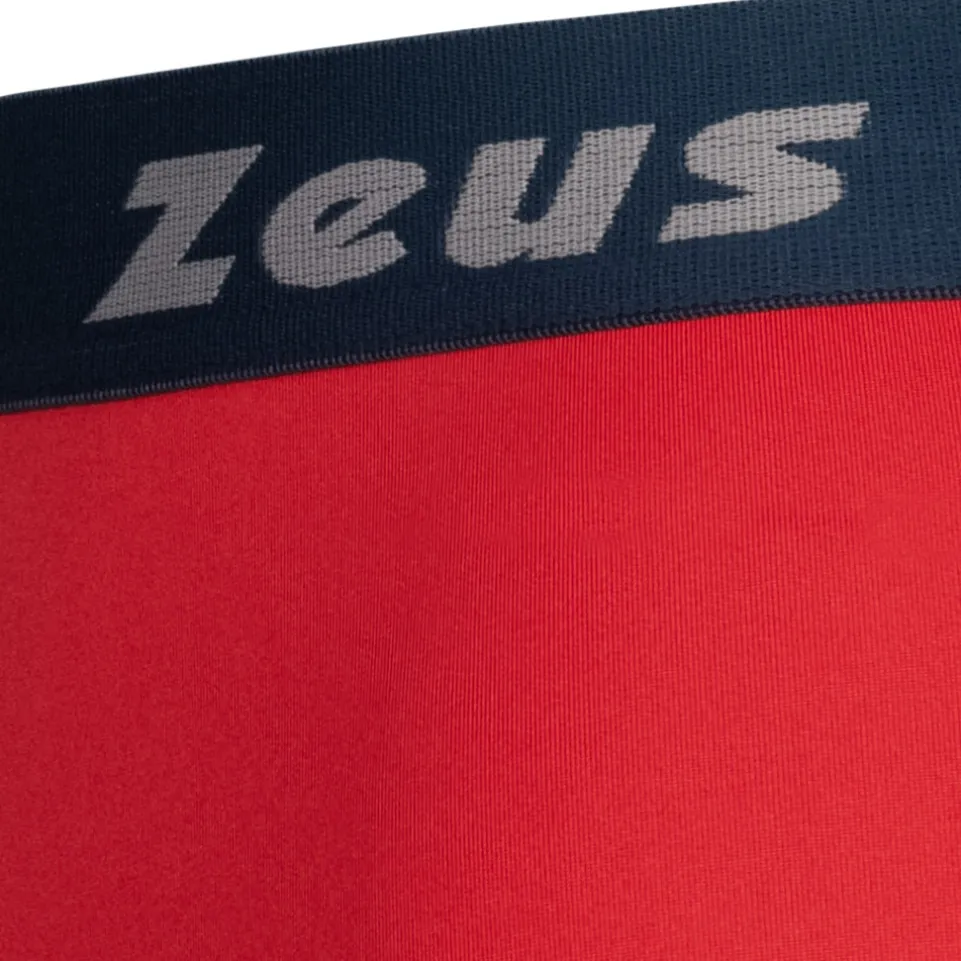 Zeus Bermuda Elastic Pro Herren Tights rot