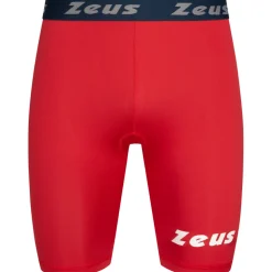 Zeus Bermuda Elastic Pro Herren Tights rot