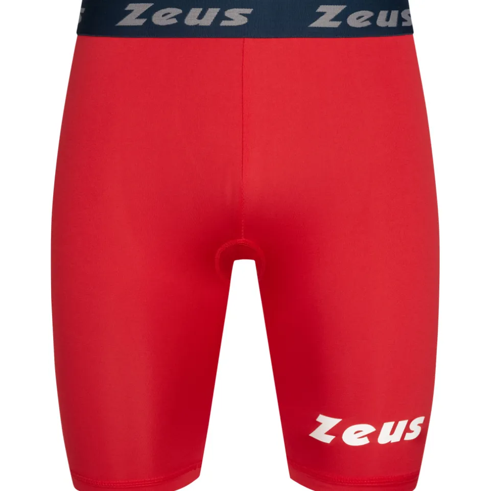 Zeus Bermuda Elastic Pro Herren Tights rot