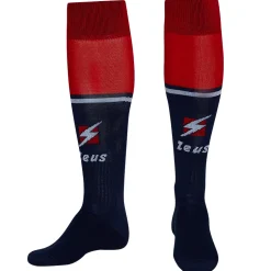 Zeus Calza United Stutzen navy rot