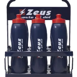 Zeus CESTELLO Flaschenträger mit Trinkflaschen 6er-Set 0,75l