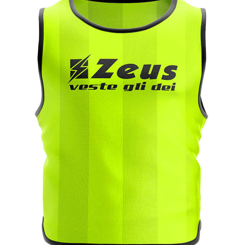Zeus 10er-Pack Trainingsleibchen Neon Gelb