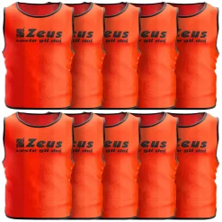 Zeus 10er-Pack Trainingsleibchen Orange