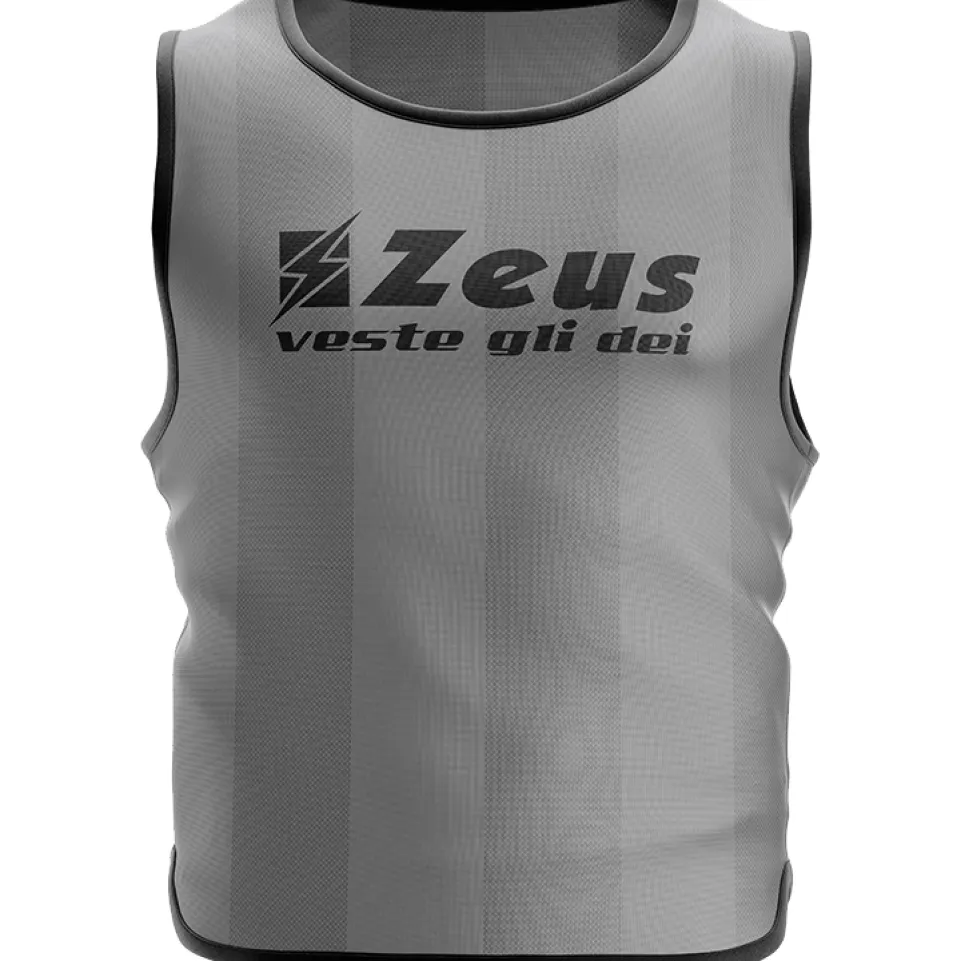 Zeus 10er-Pack Trainingsleibchen Grau