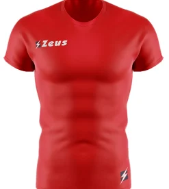 Zeus Fisiko Baselayer Kurzarm Funktionsshirt rot