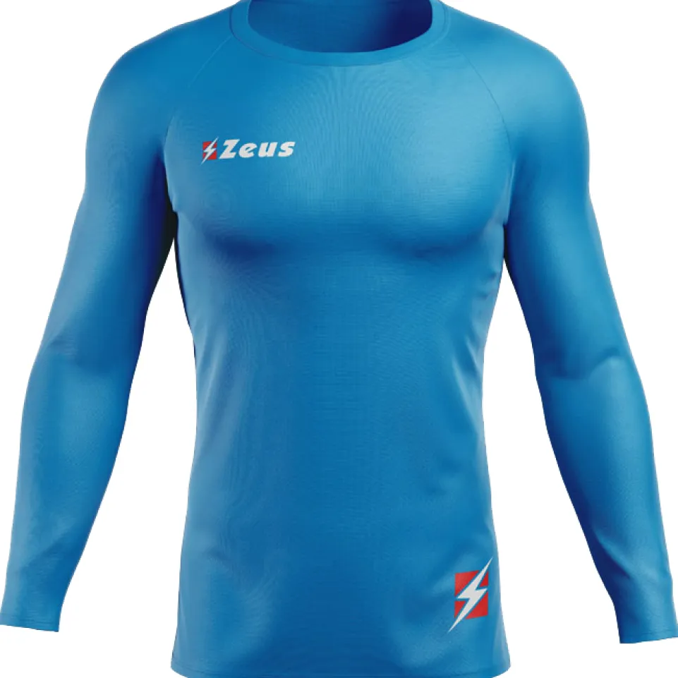 Zeus Fisiko Baselayer Langarm Funktionsshirt blau
