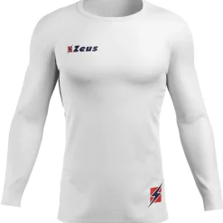 Zeus Fisiko Baselayer Langarm Funktionsshirt weiß