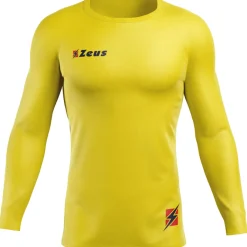 Zeus Fisiko Baselayer Langarm Funktionsshirt gelb