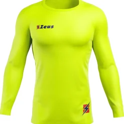 Zeus Fisiko Baselayer Langarm Funktionsshirt neongelb