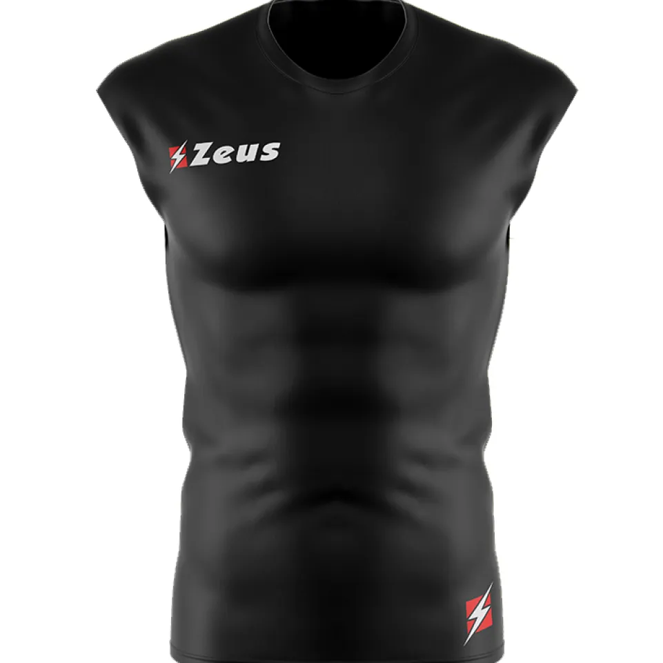 Zeus Fisiko Baselayer Ärmelloses Funktionsshirt schwarz