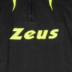 Zeus Herren Schiedsrichter Set Trikot mit Shorts Schwarz