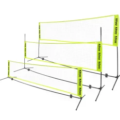 Zeus 3-in-1 Fußballtennis Volleyball Badminton Netzanlage