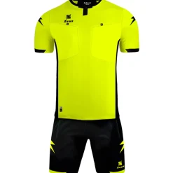 Zeus Kit Arbitro Marko Schiedsrichter Trikot Set 2-tlg. Gelb/Schwarz
