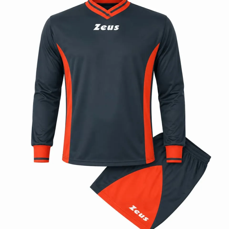 Zeus Kit Dedalo Trikot-Set 2-teilig nero/rosso