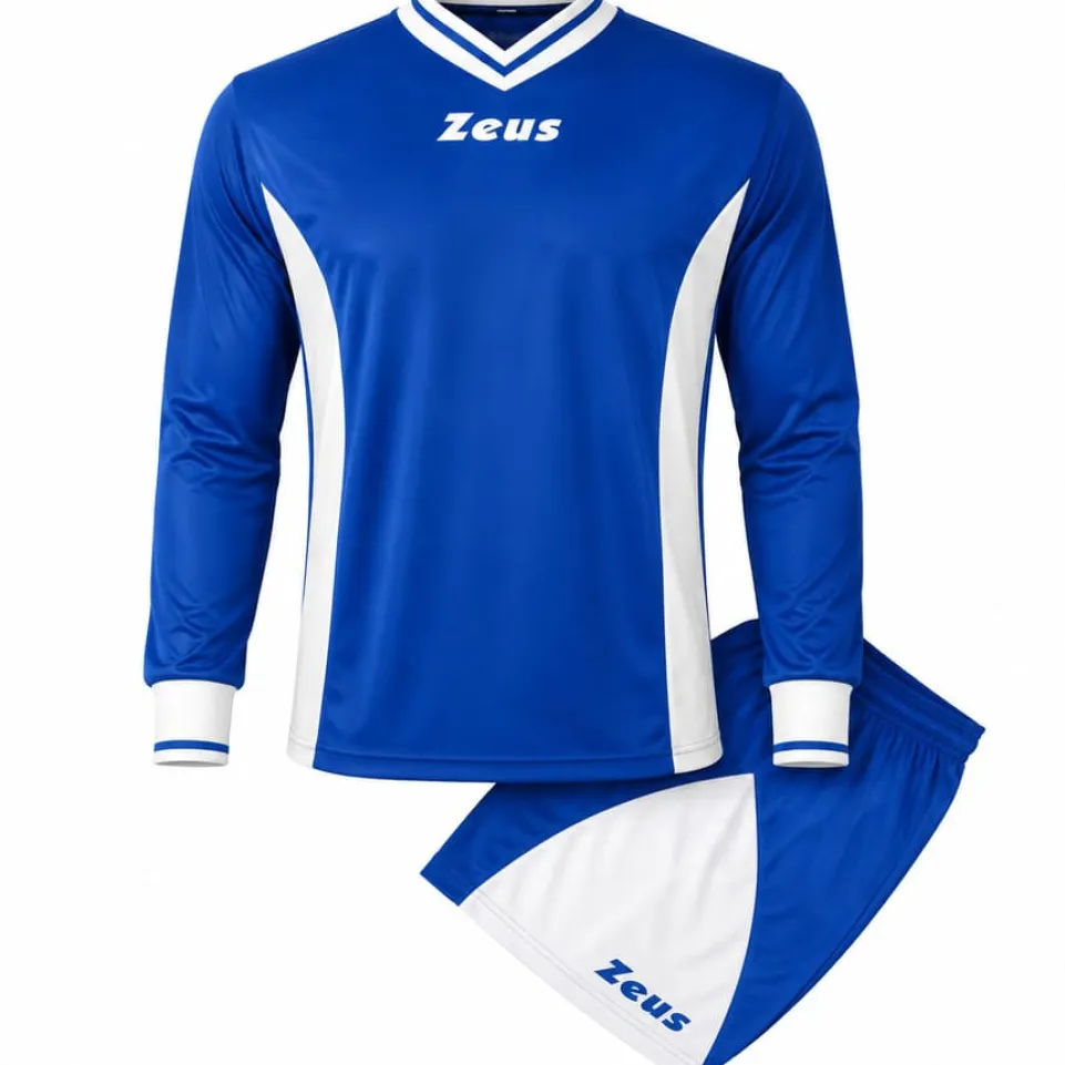 Zeus Kit Dedalo Trikot-Set 2-teilig royal/bianco