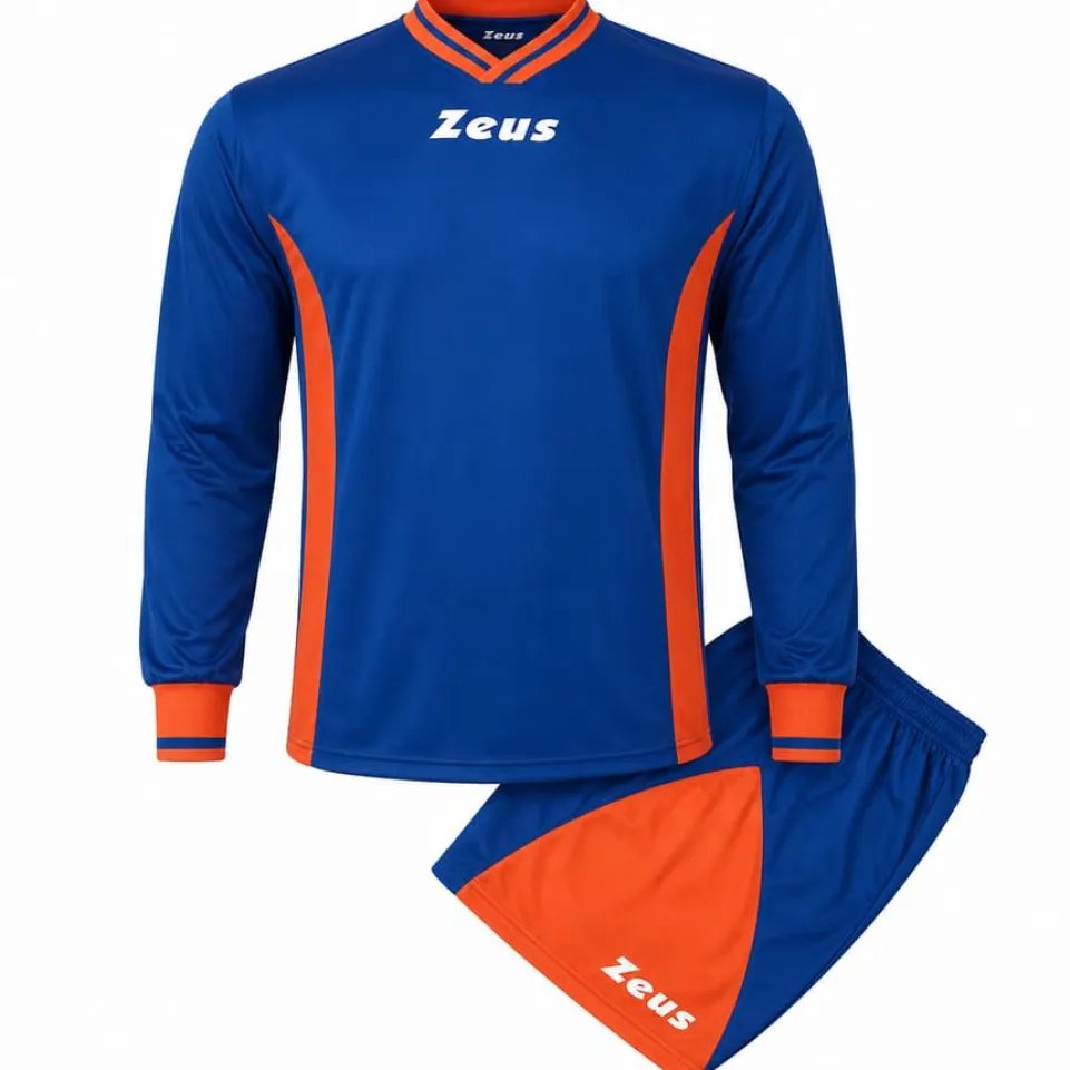Zeus Kit Dedalo Trikot-Set 2-teilig blu/rosso